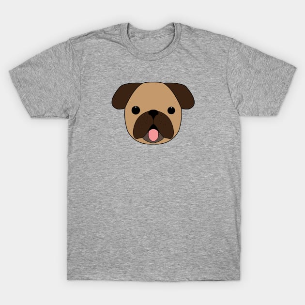 LOVE FOR PUGS T-Shirt by Mad